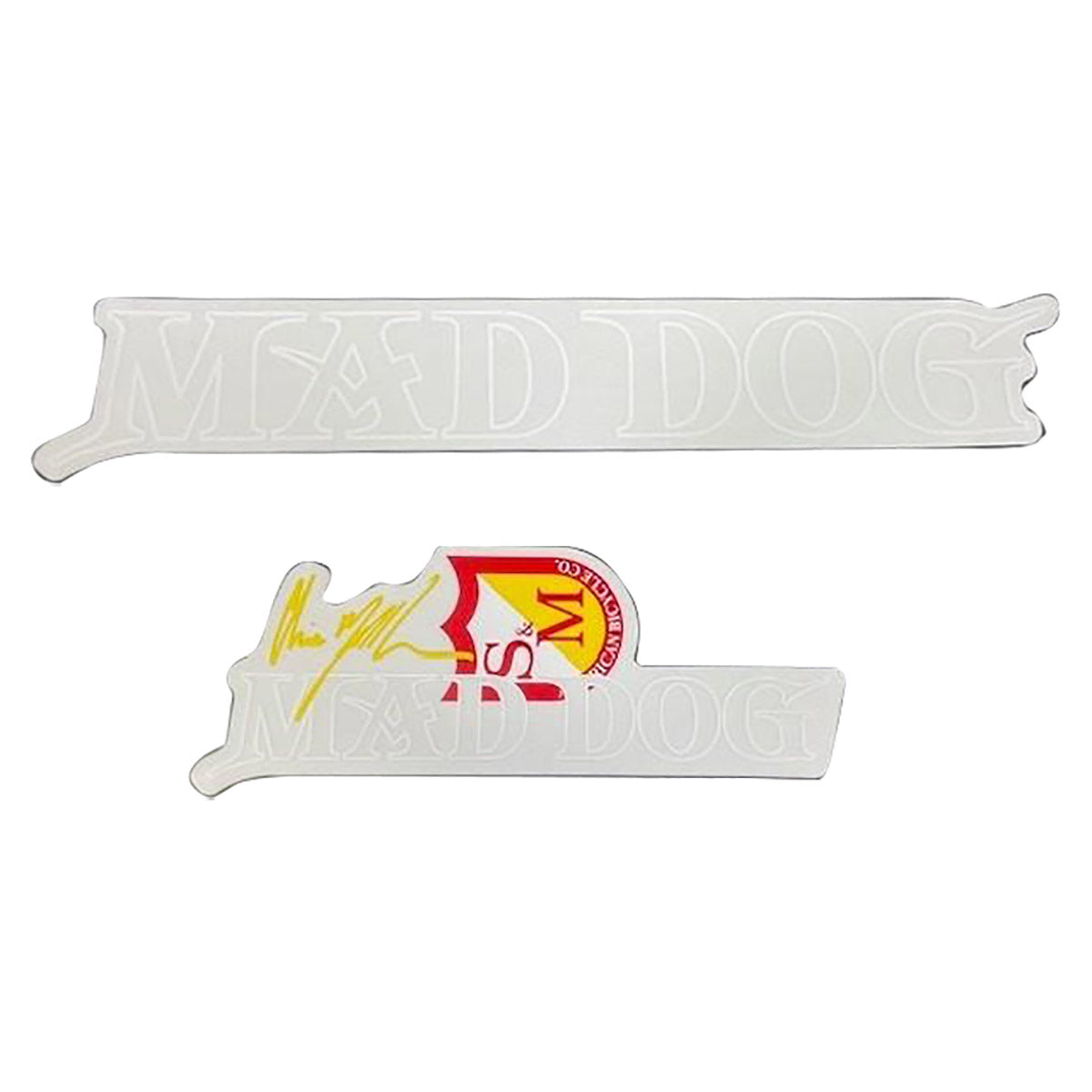 S&m Mad Dog Frame Stickers