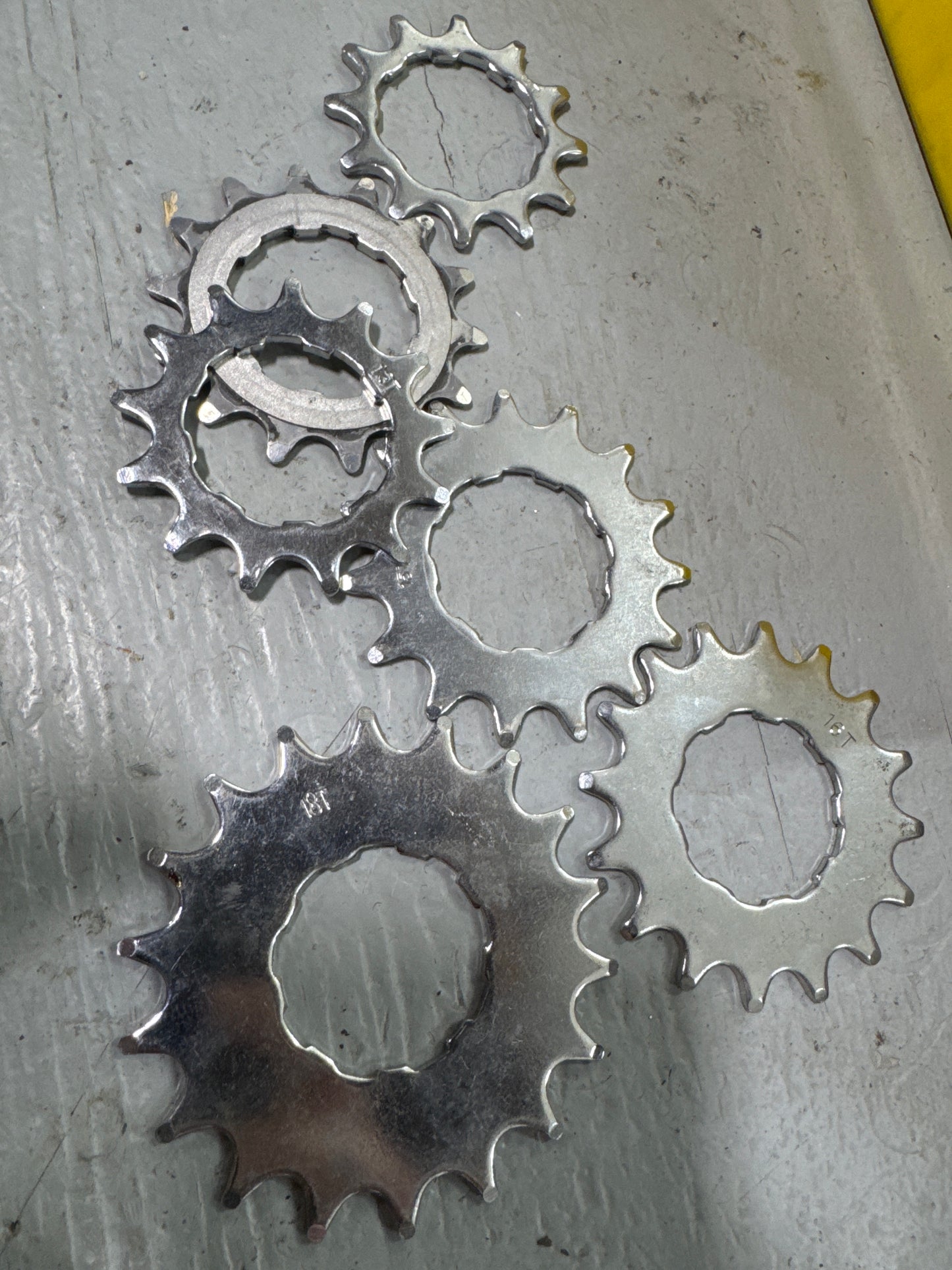 shimano cogs 12,13,14,15,16,18t