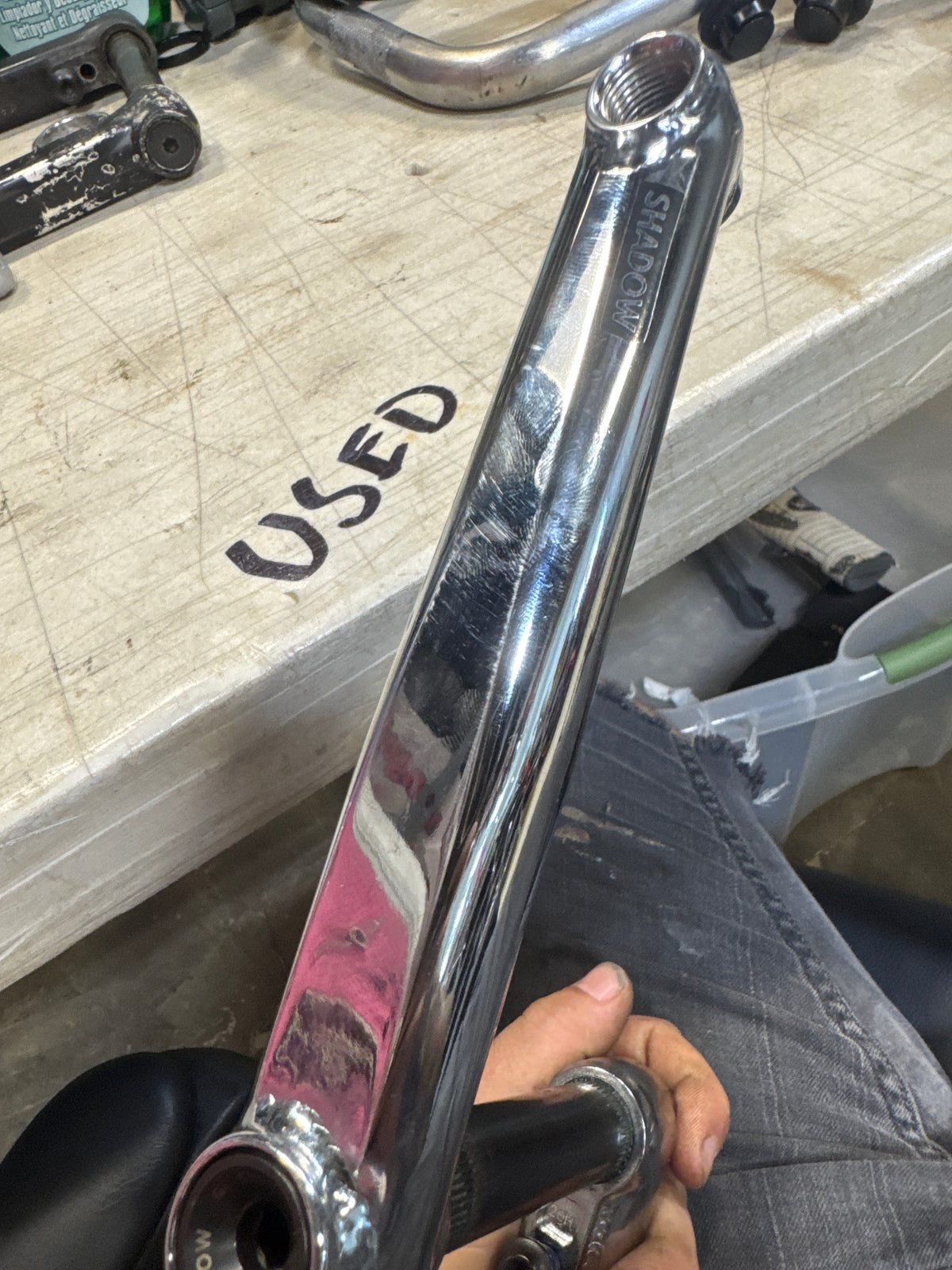 Shadow conspiracy Odin cranks 175mm chrome)