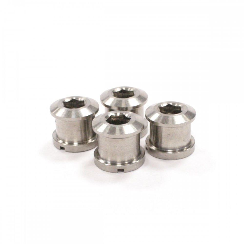 ELEVN PACK 4 CHAINRING BOLTS ELEVN TITANIUM 8.5X4MM