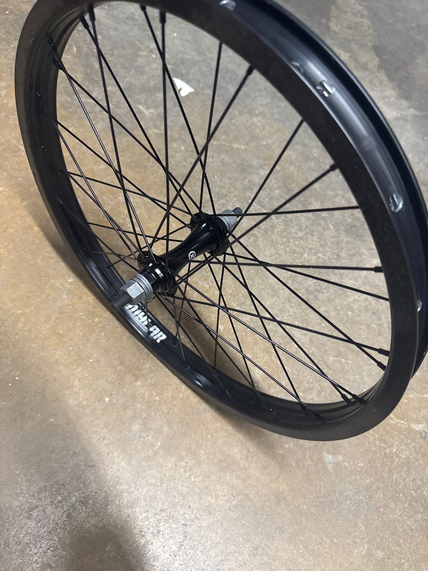 Mission Foxtrot front wheel