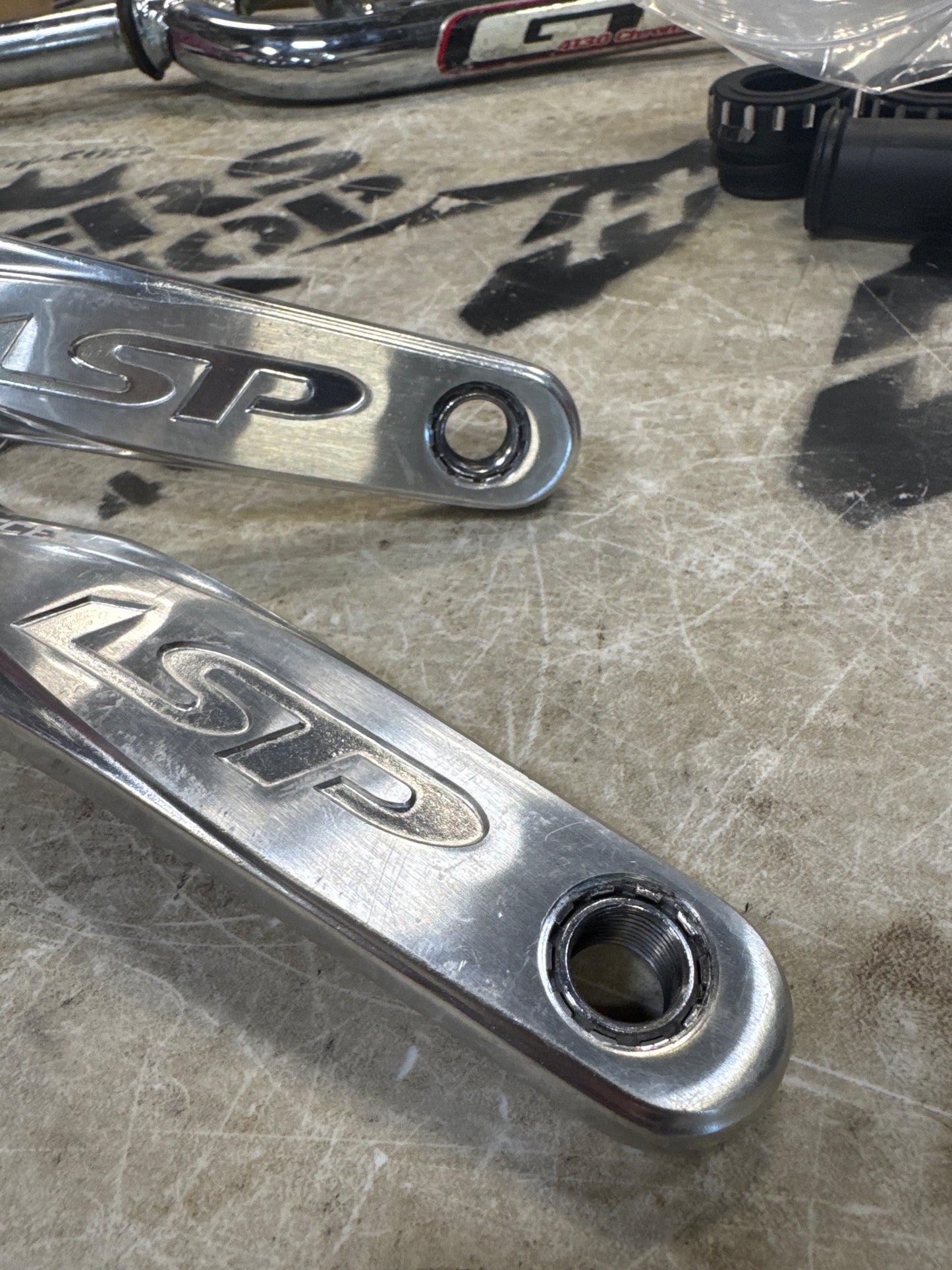 excess lsp 175mm cranks