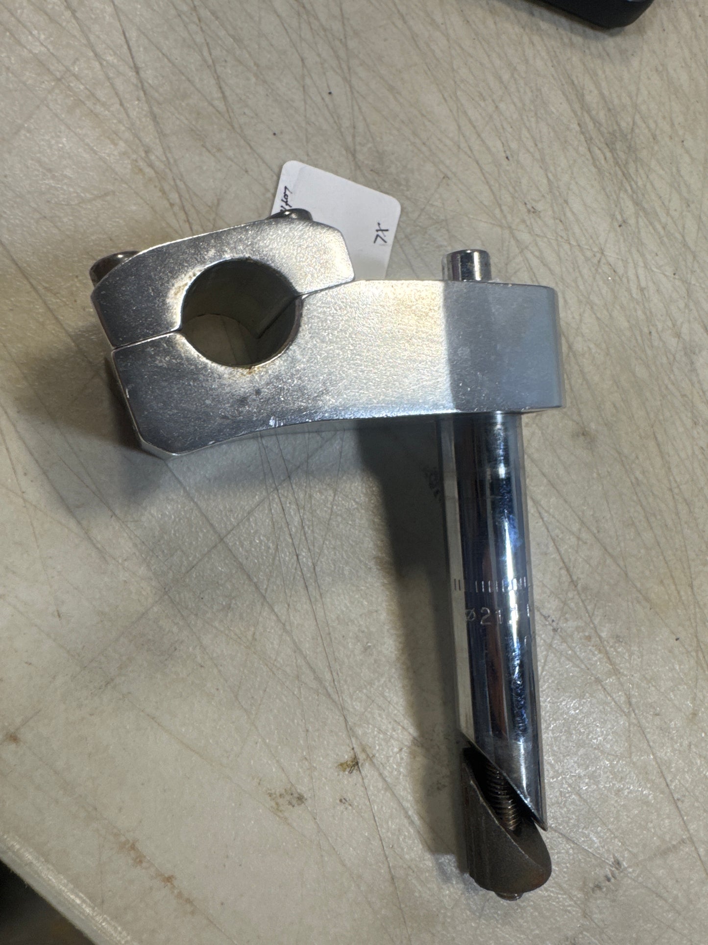 Silver old school quill stem pro xxl silver bolts