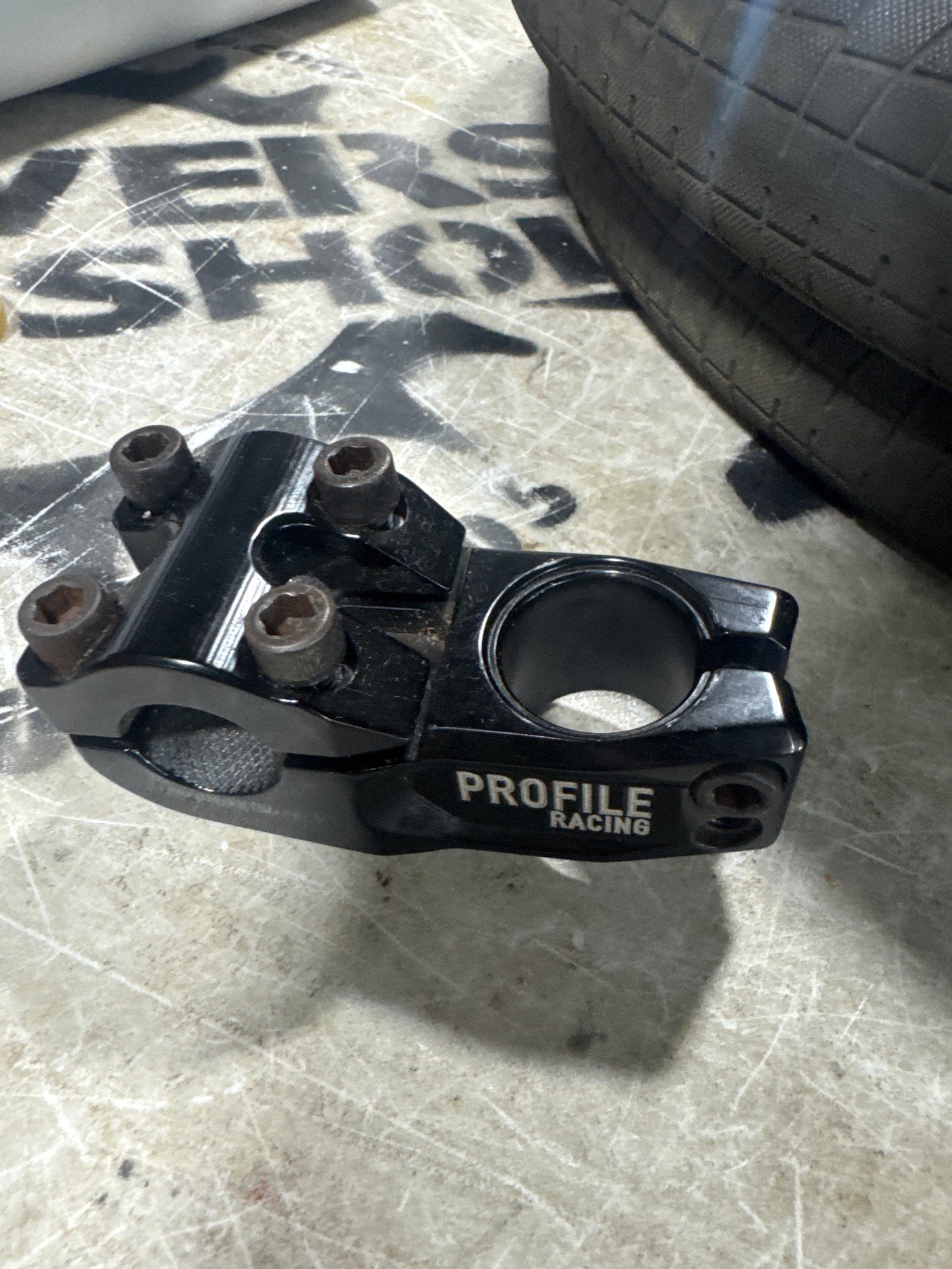 Profile push stem 53