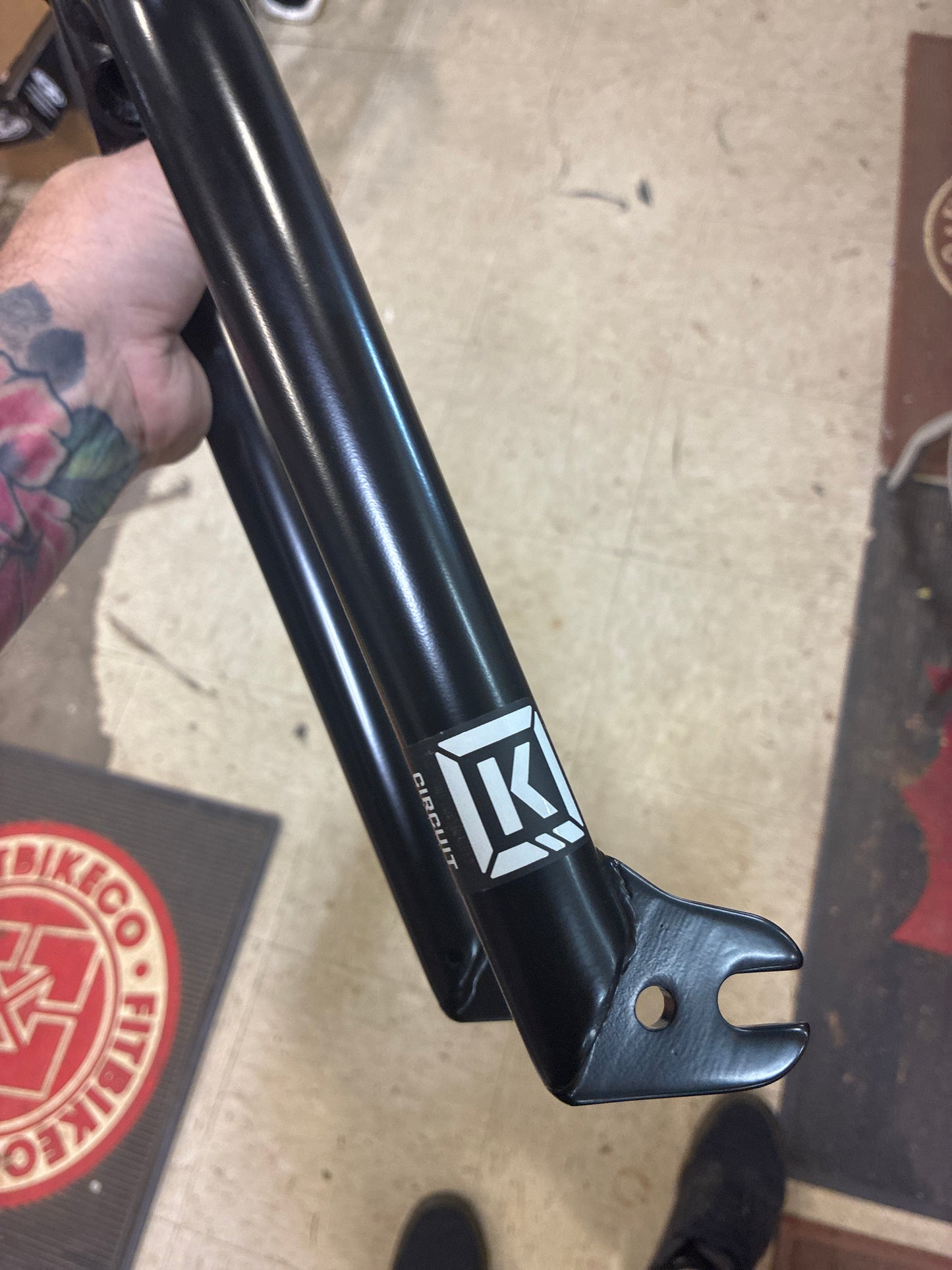 kink circuit chromoly forks