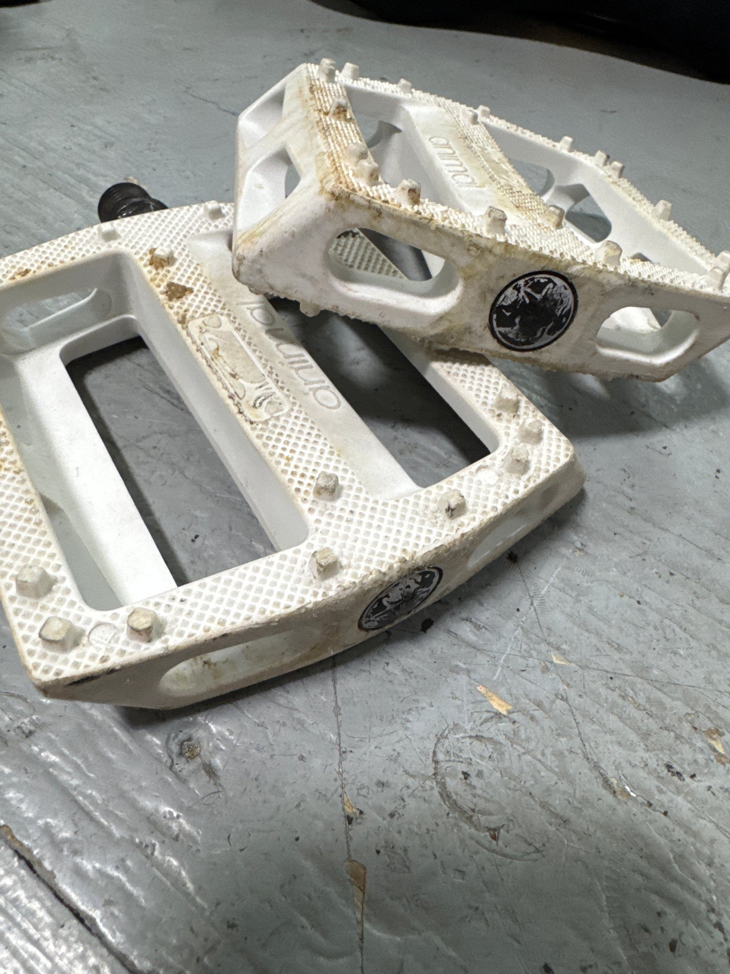 animal rat trap white pedals