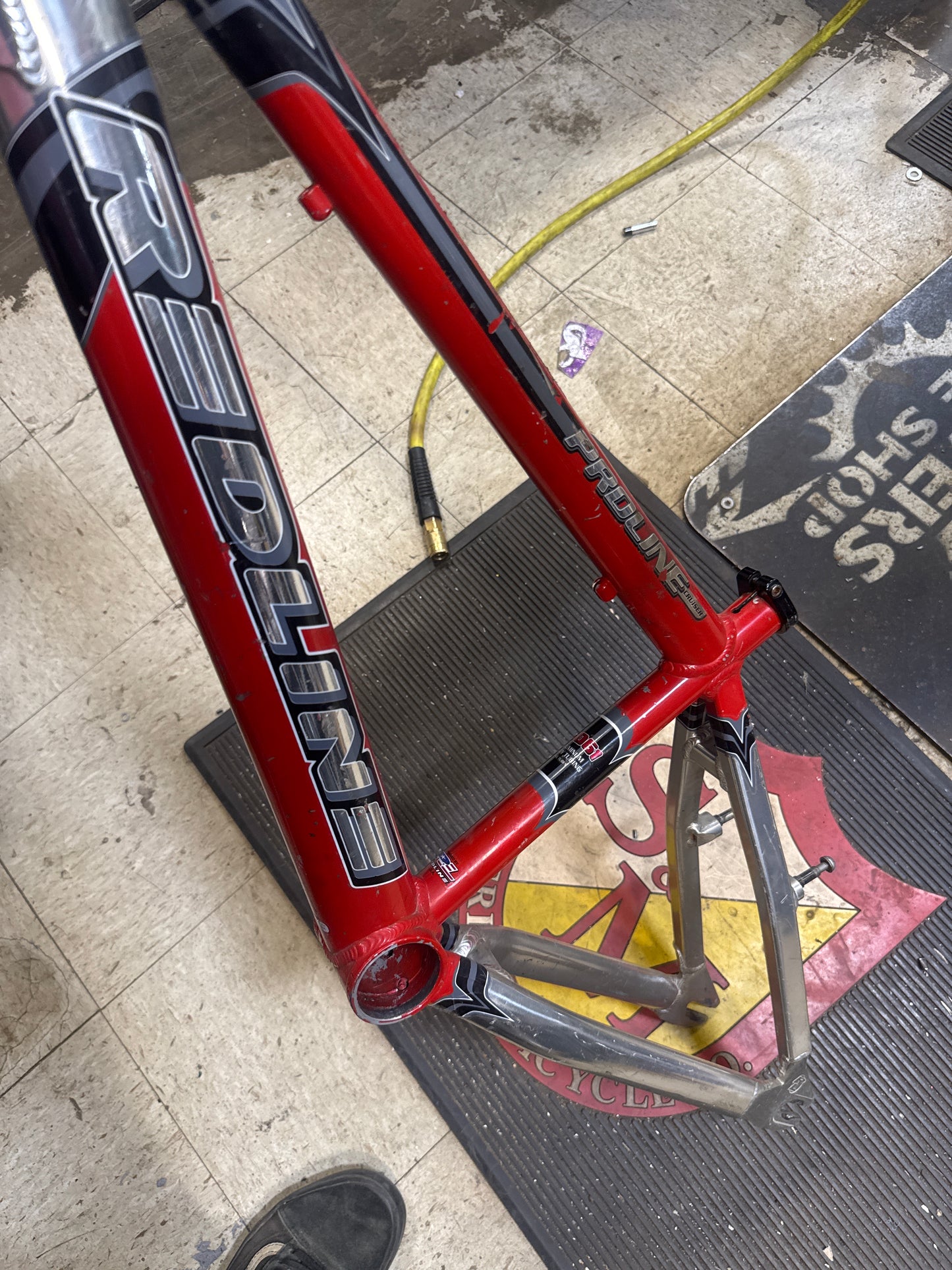 Redline vintage cruiser frame