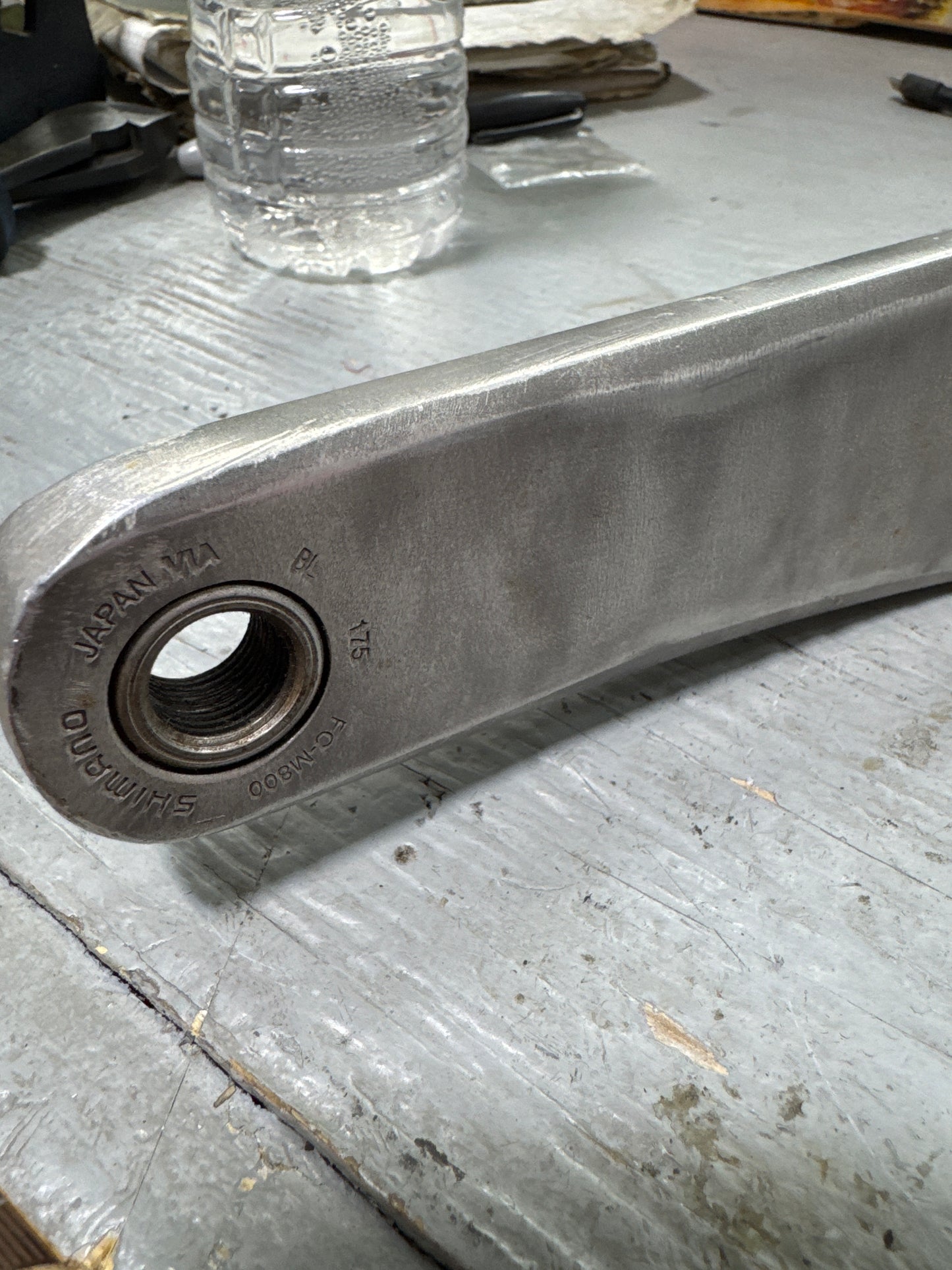shimano 175mm m800 cranks