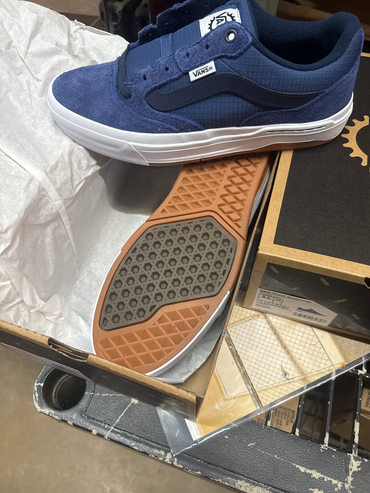 Vans BMX PROOF WAFFLECUP TRUE NAVY