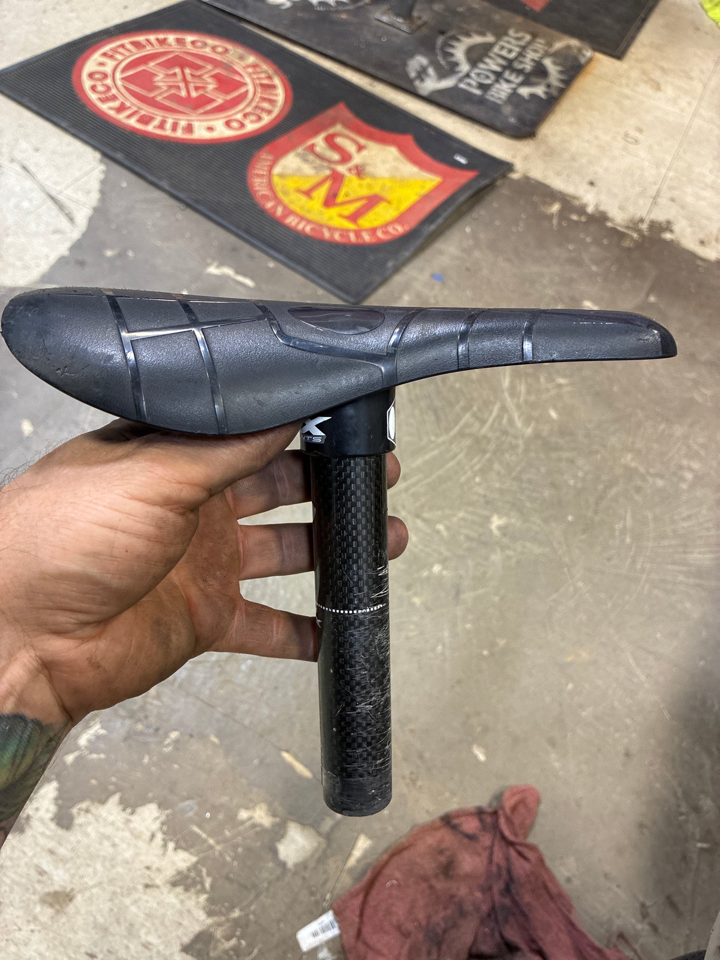box one 27.2 carbon seat