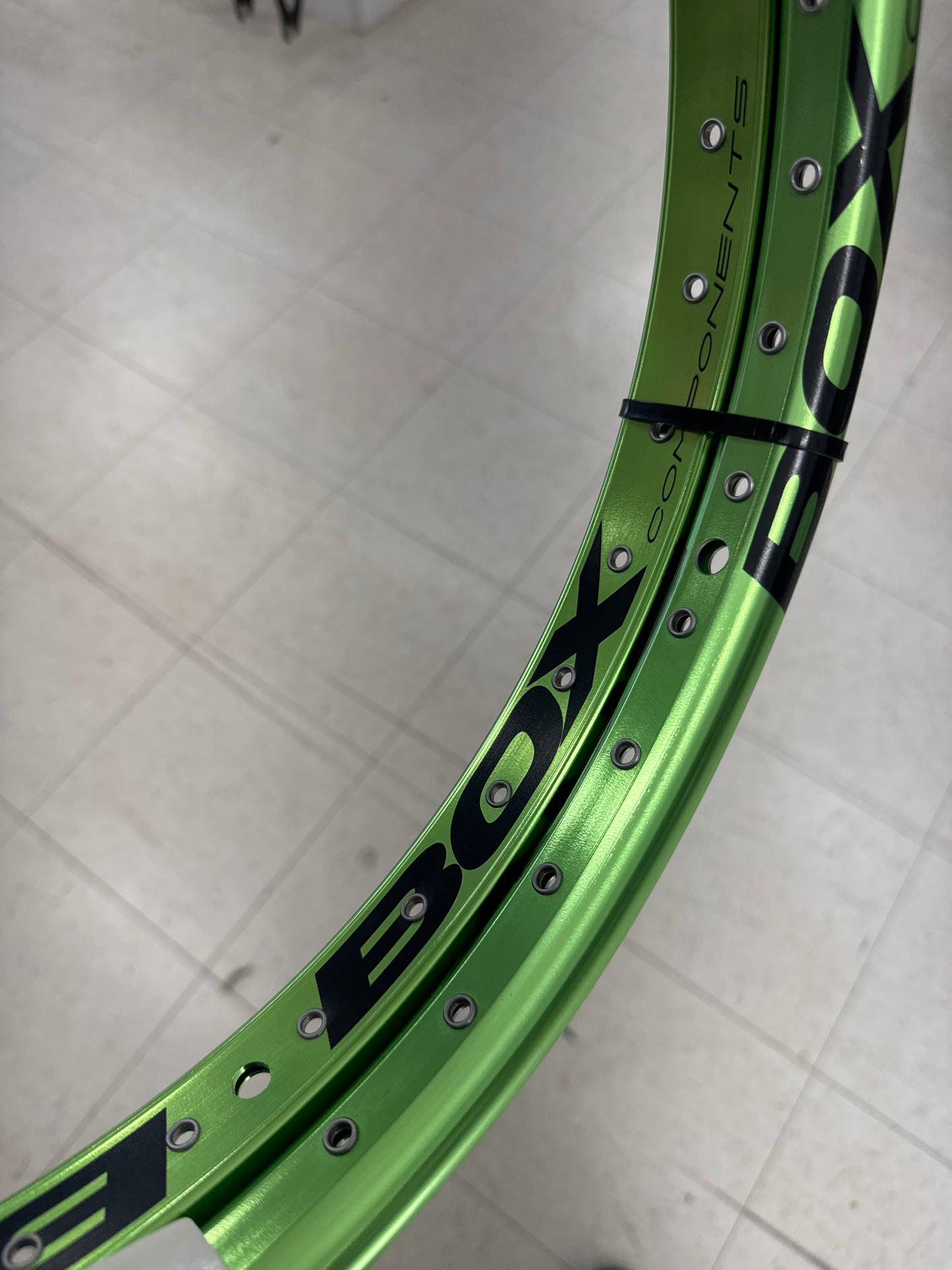 Box one Bmx Rims Freeze green (pair)