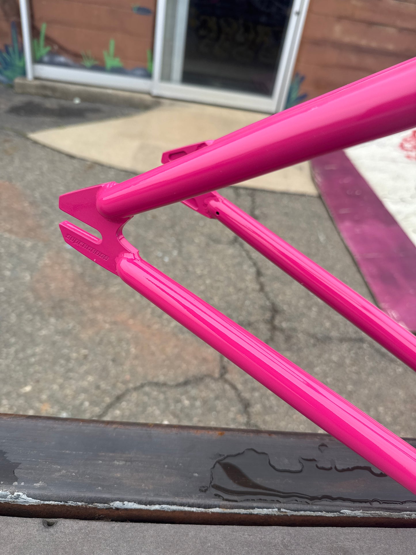 Supercross BMX 29" Passion BMX Frame/fork raspberry