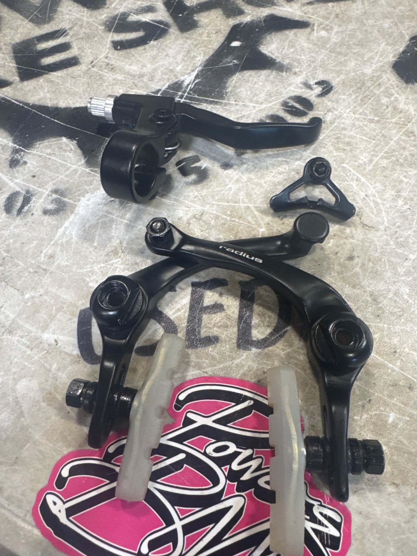 radius 990 brake kit