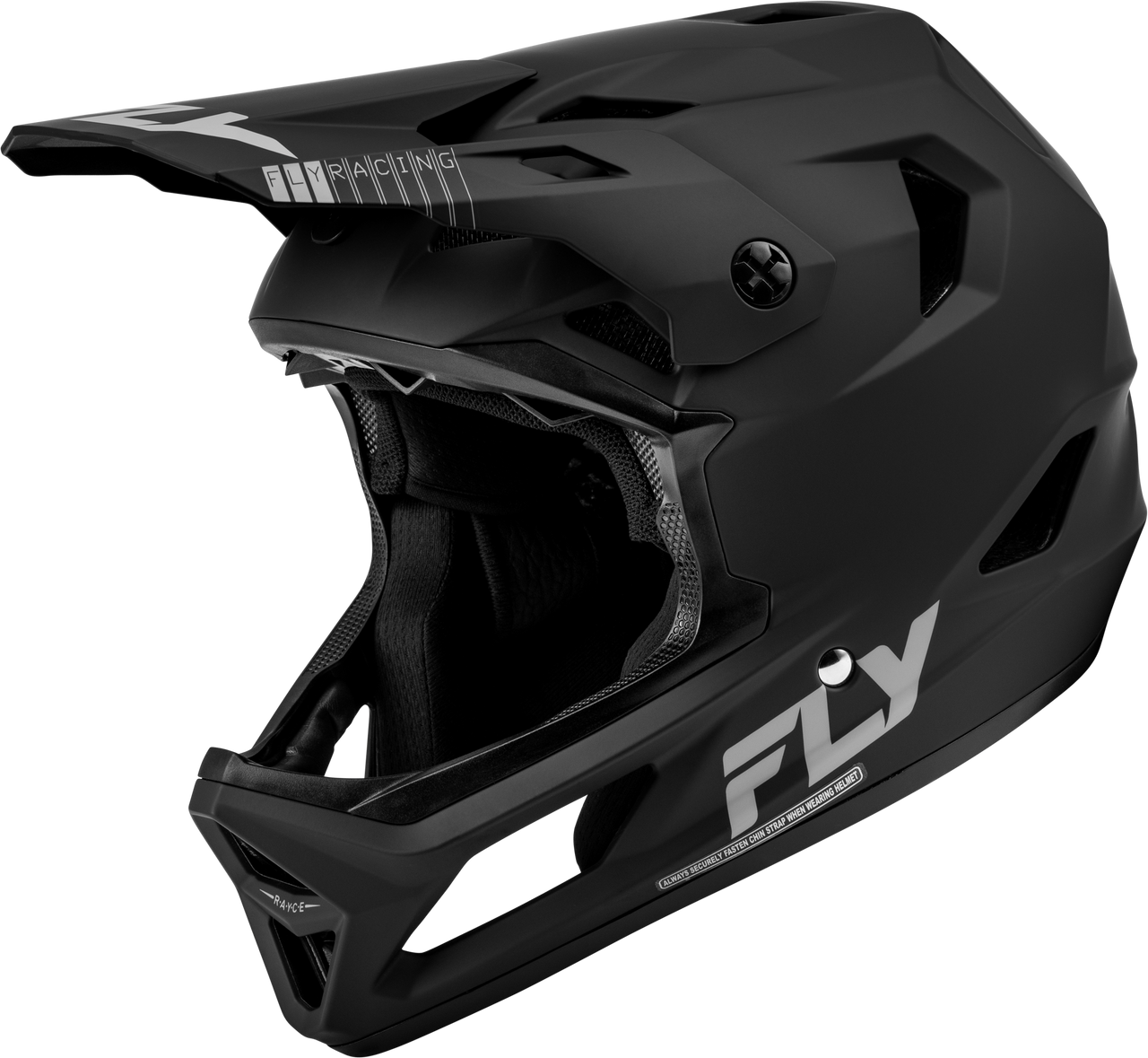 Fly Racing Rayce Helmet (X-Small, Matte Black) Fly Racing Rayce Helmet (X-Small, Matte Black)