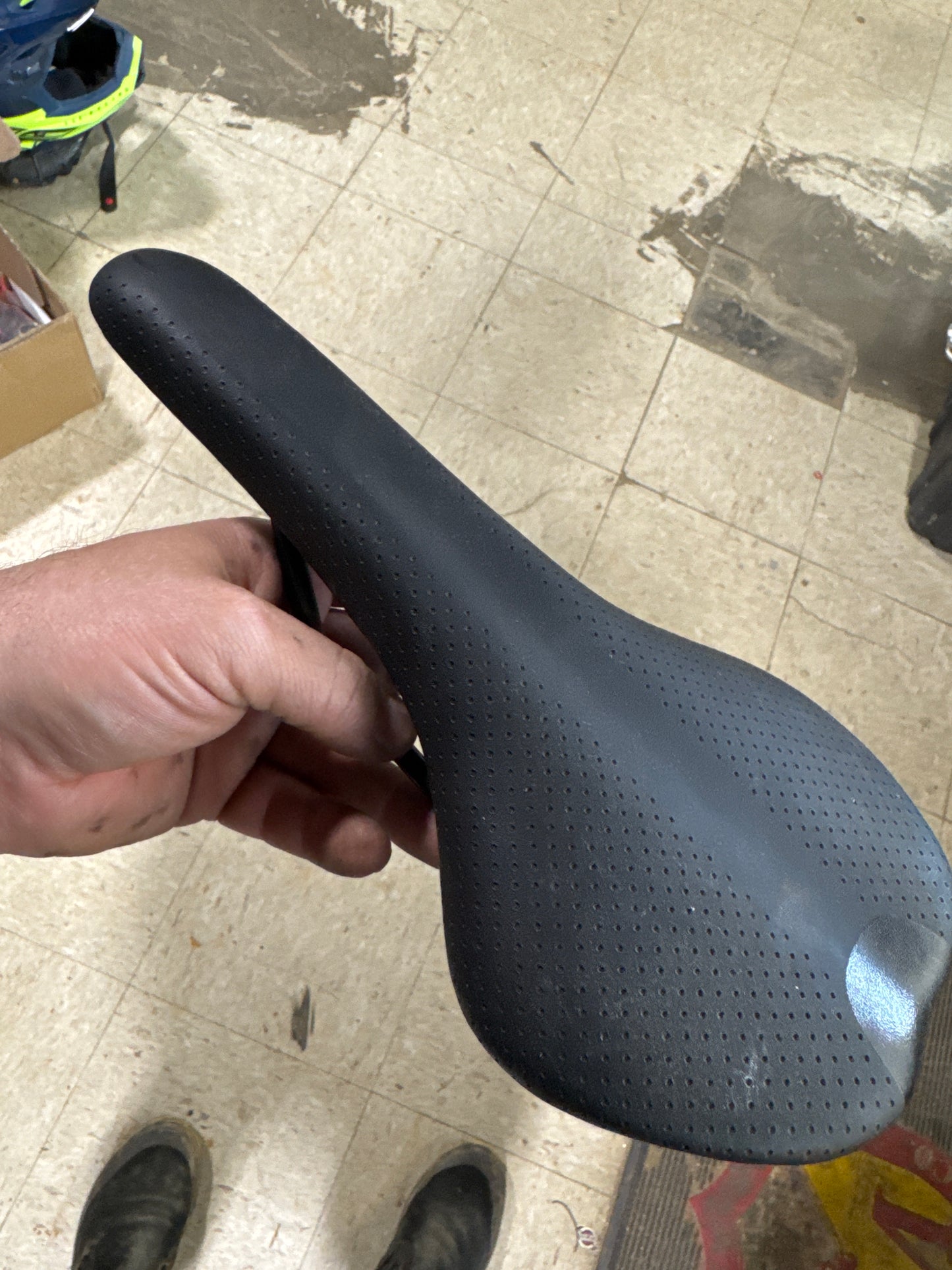 oem black railed seat