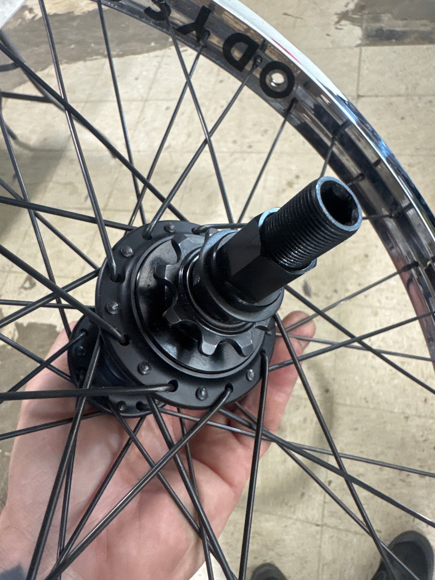 Profile mini hubset x odyssey/gsport rims wheelset
