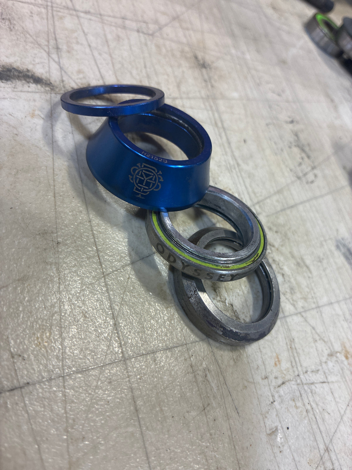 odyssey pro conical headset blue