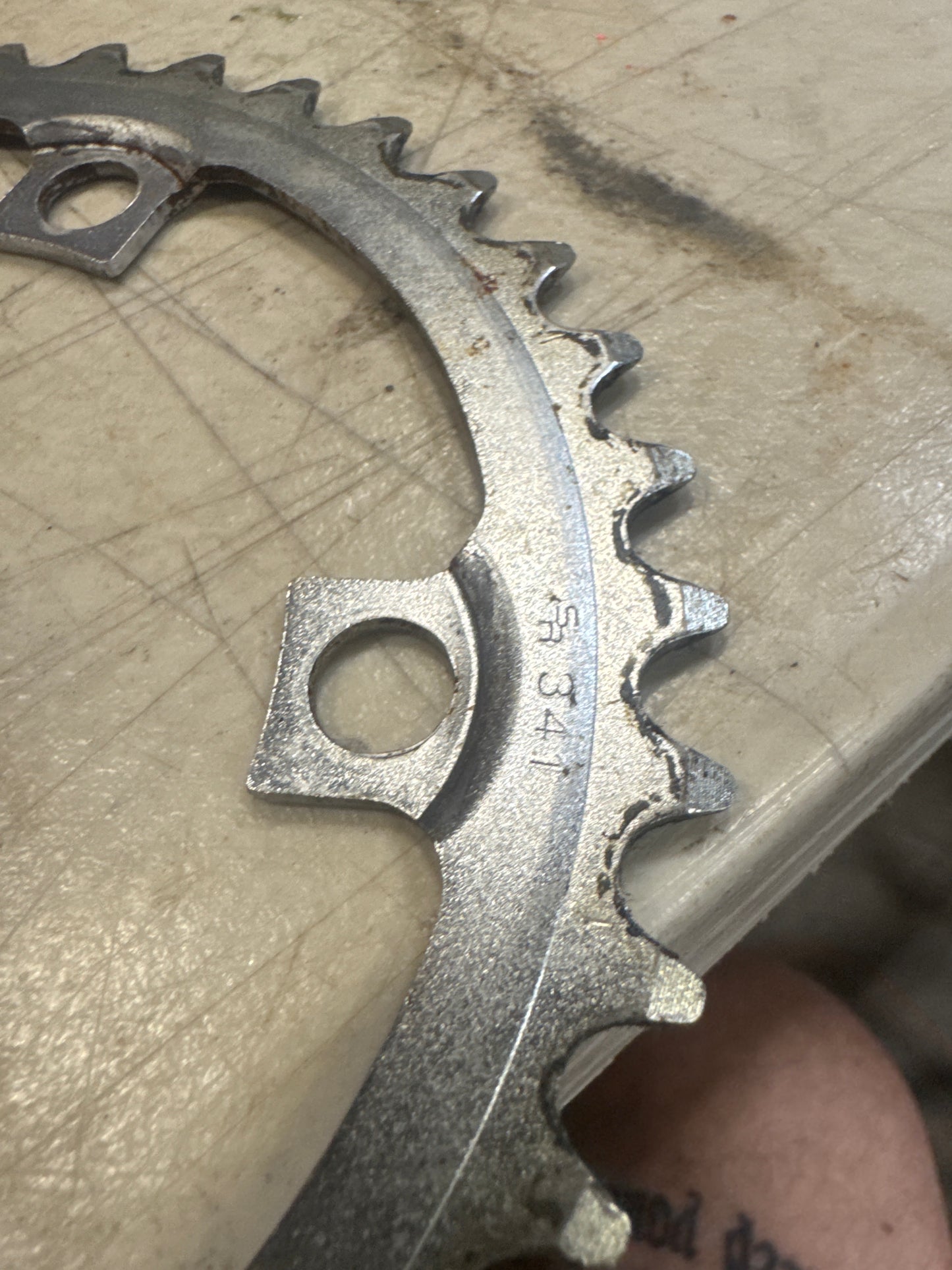 Sr 34t 5b chainring