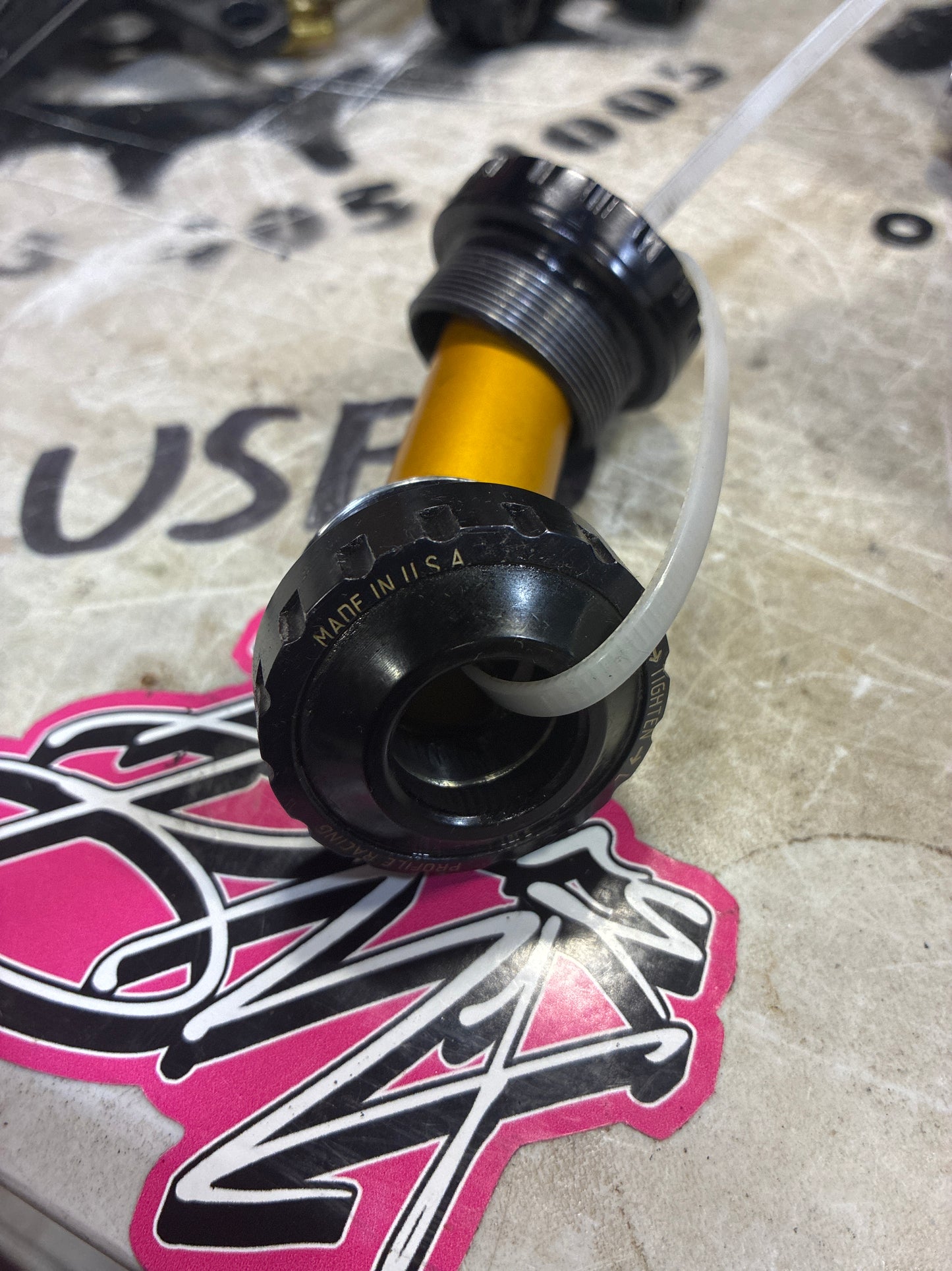 profile outboard 19mm black bottom bracket