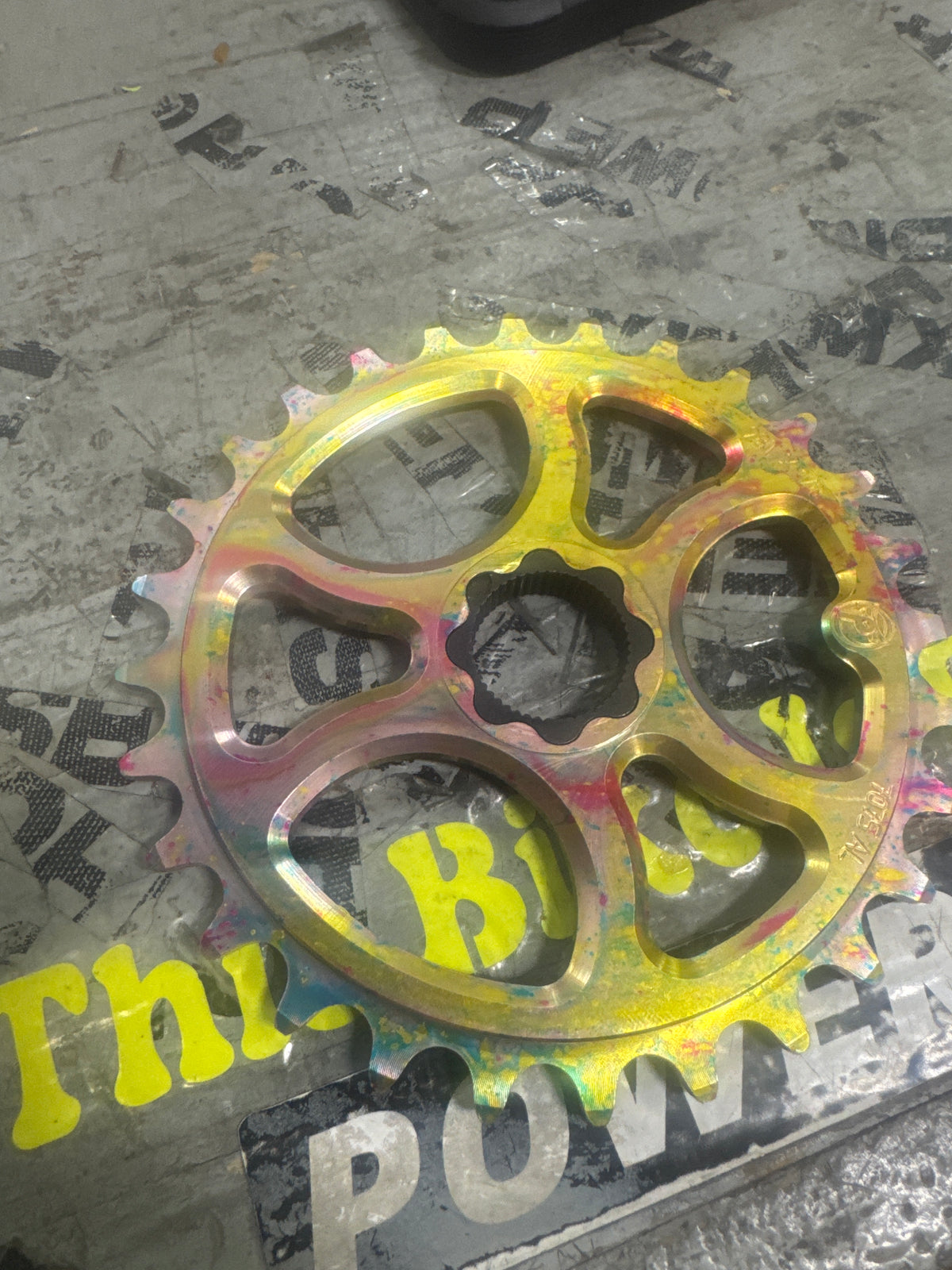 Profile Racing galaxy sprocket limited galaxy rust