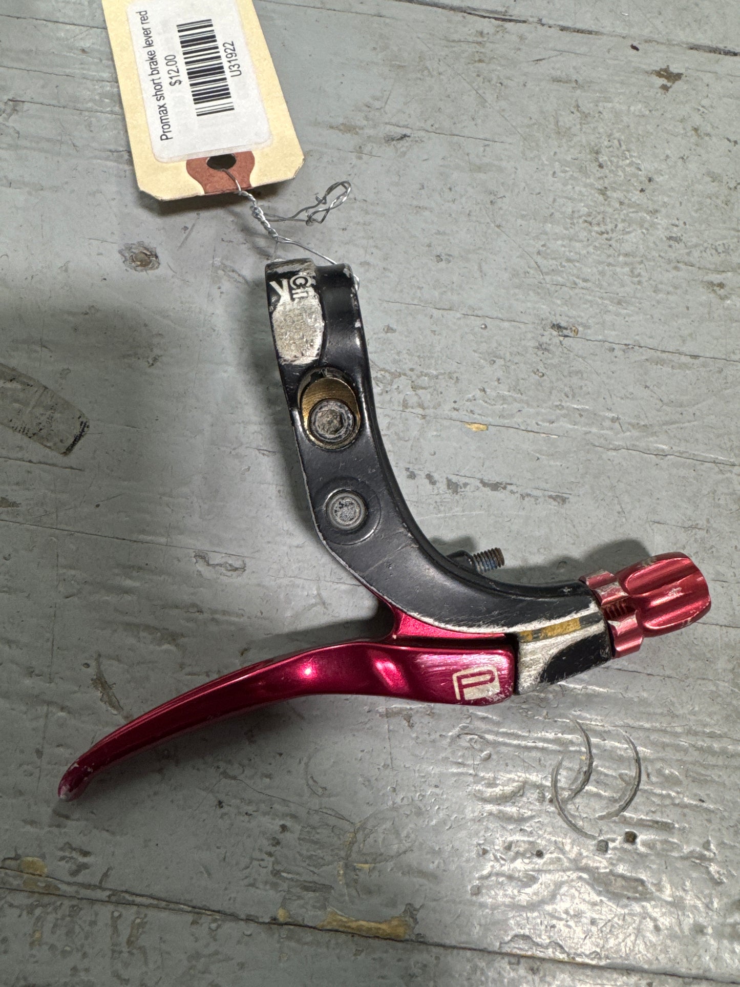 Promax short brake lever red