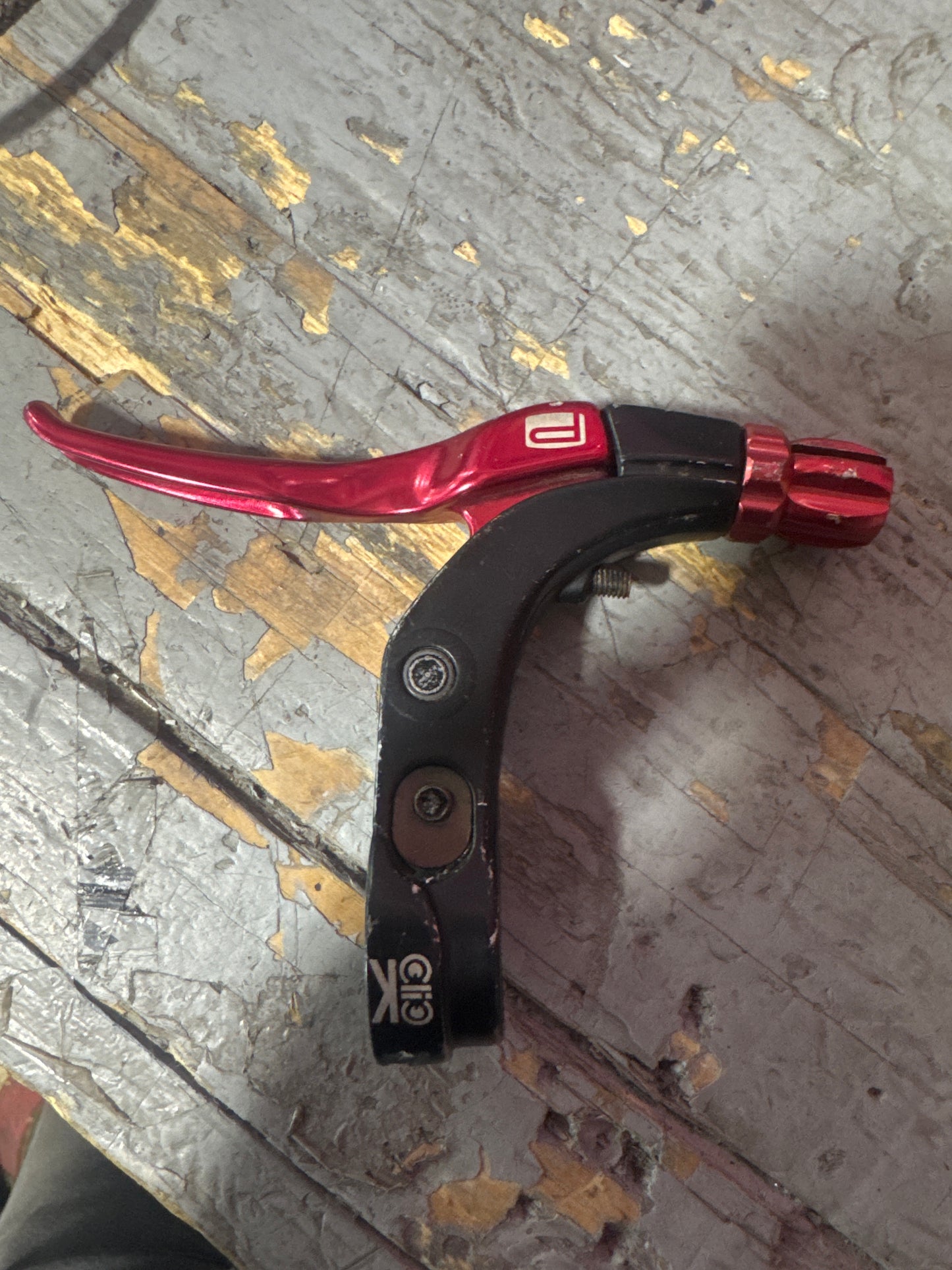 Promax short brake lever red