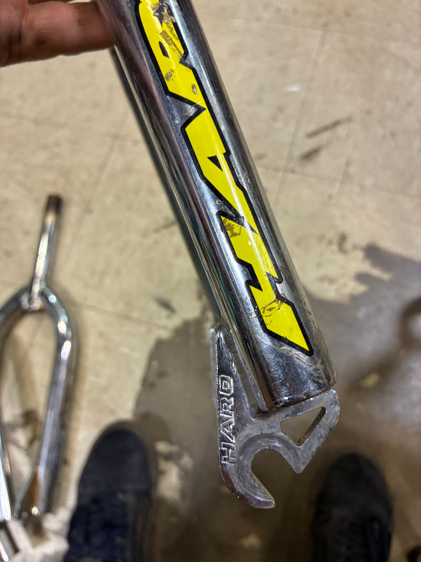 Vintage haro threaded fork