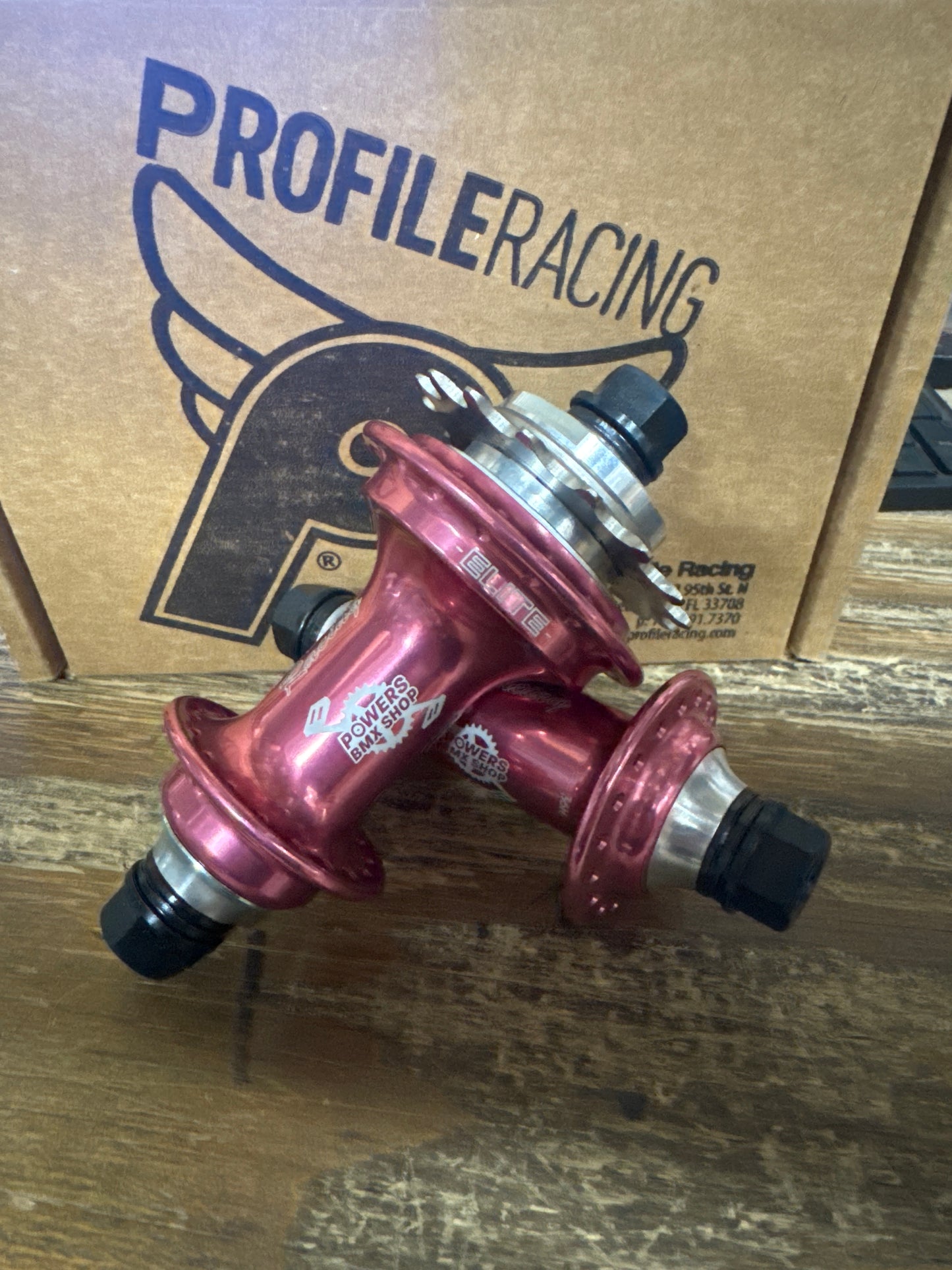 Profile racing Elite RHD powers hubset