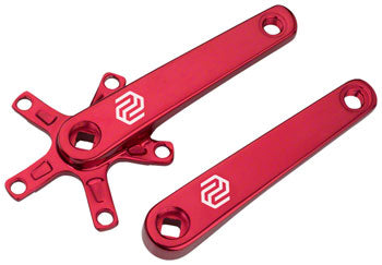 Promax SQ-1 Square Taper JIS Cold Forged Crank Arms 145mm Red