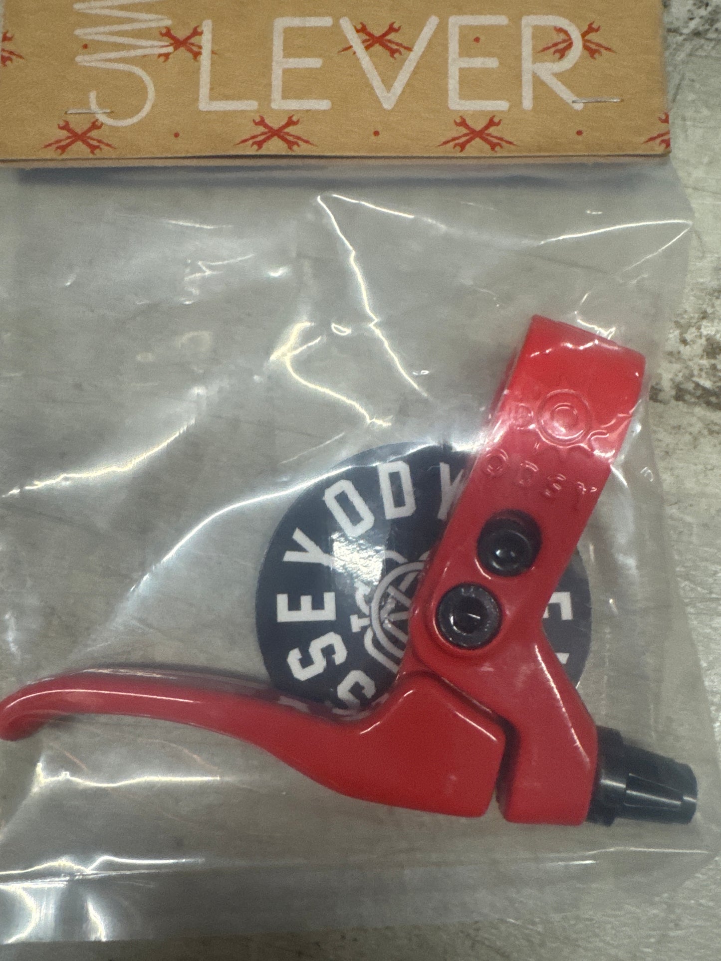 Odyssey Springfield brake lever Fire Engine Red