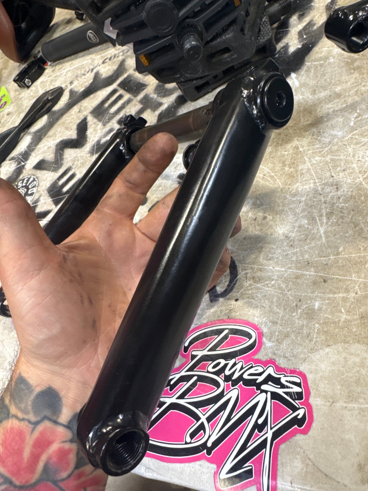 oem 170m bmx crank rhd