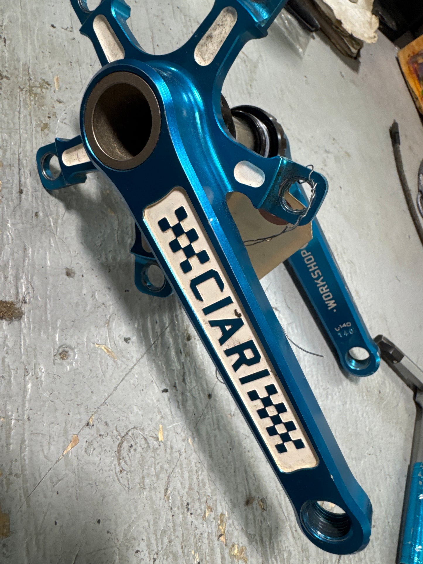 ciari 140mm race cranks w bb