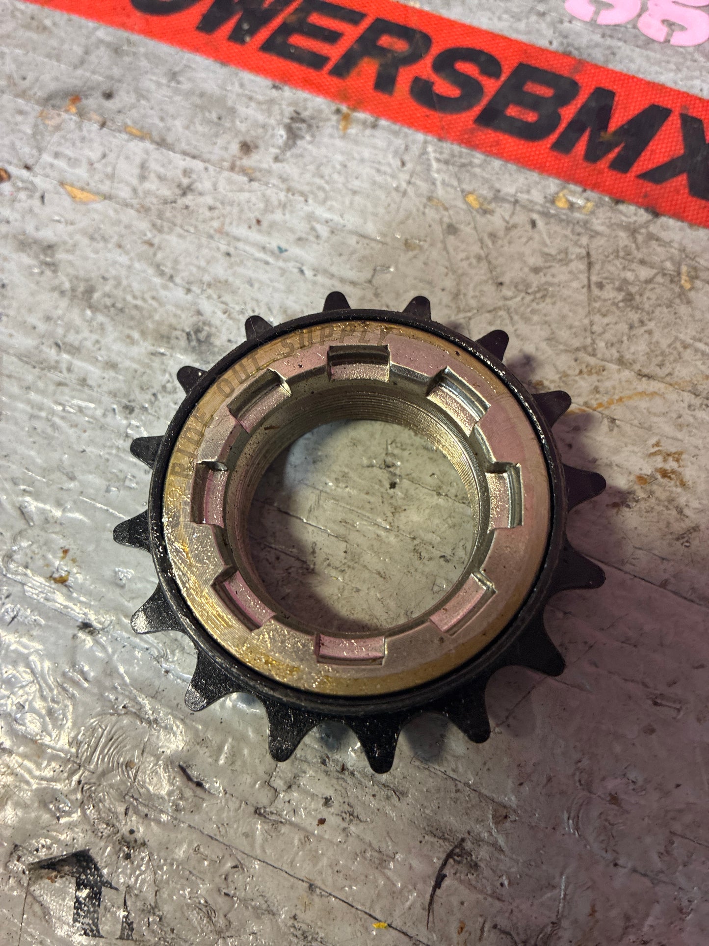 ride out supply 16t freewheel