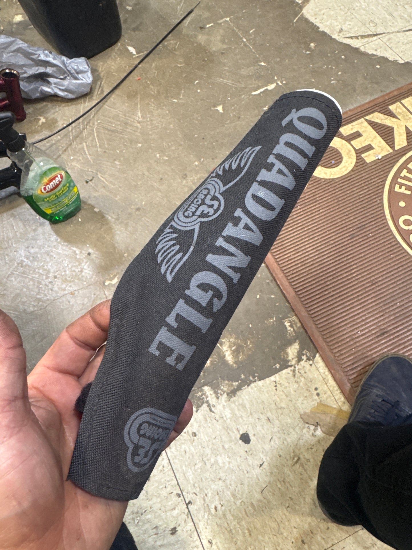 se racing pads quadangle black/grey
