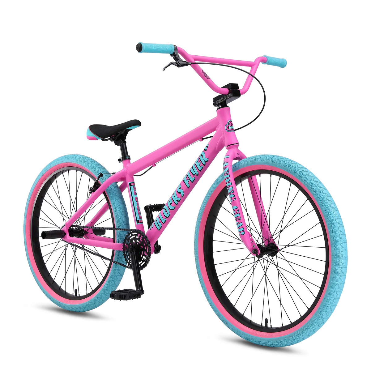 SE Bikes Blocks Flyer 26" Bubble pink