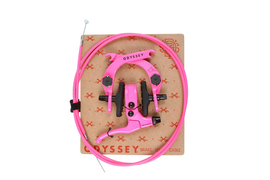 Odyssey evo 2.5 brake kit Hot Pink