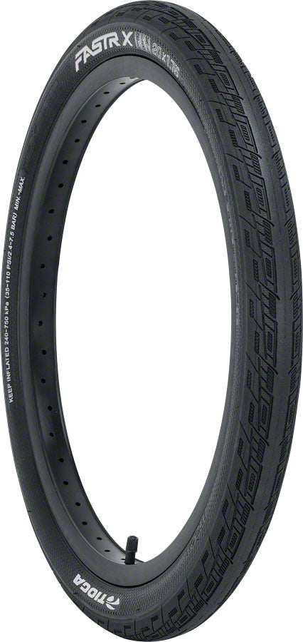 Tioga FASTR-X Tire - 20 x 1.75, Clincher, Folding, Black, 120tpi