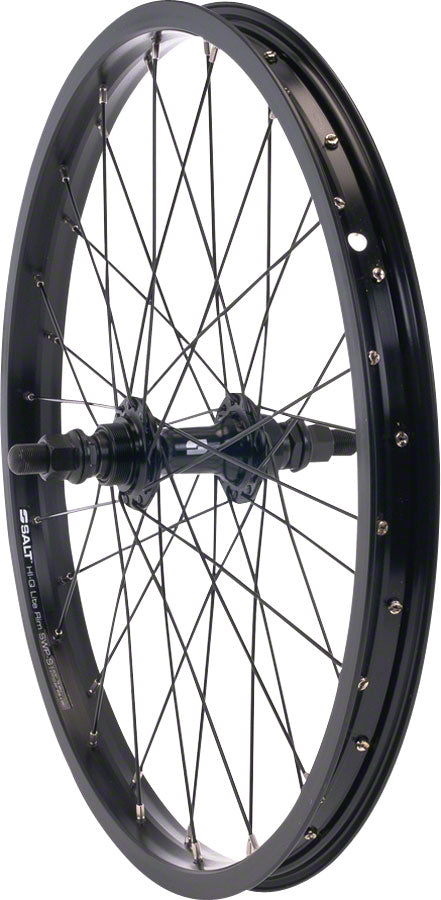 Salt Rookie Rear Wheel Freewheel, Black, Clincher