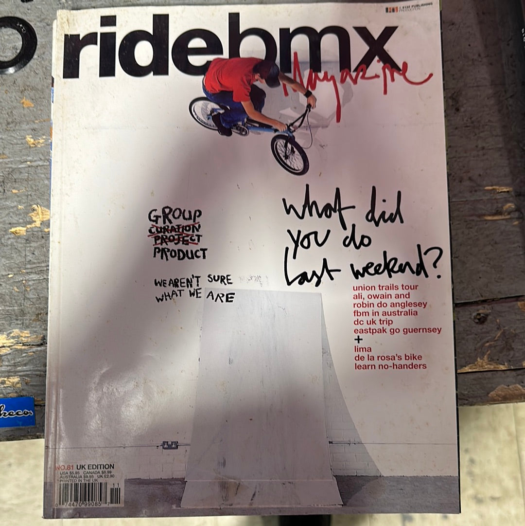 Ride UK Back issues