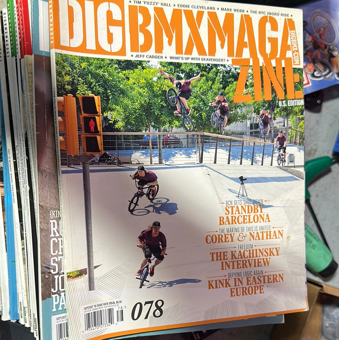 Dig BMX Magazine back issues