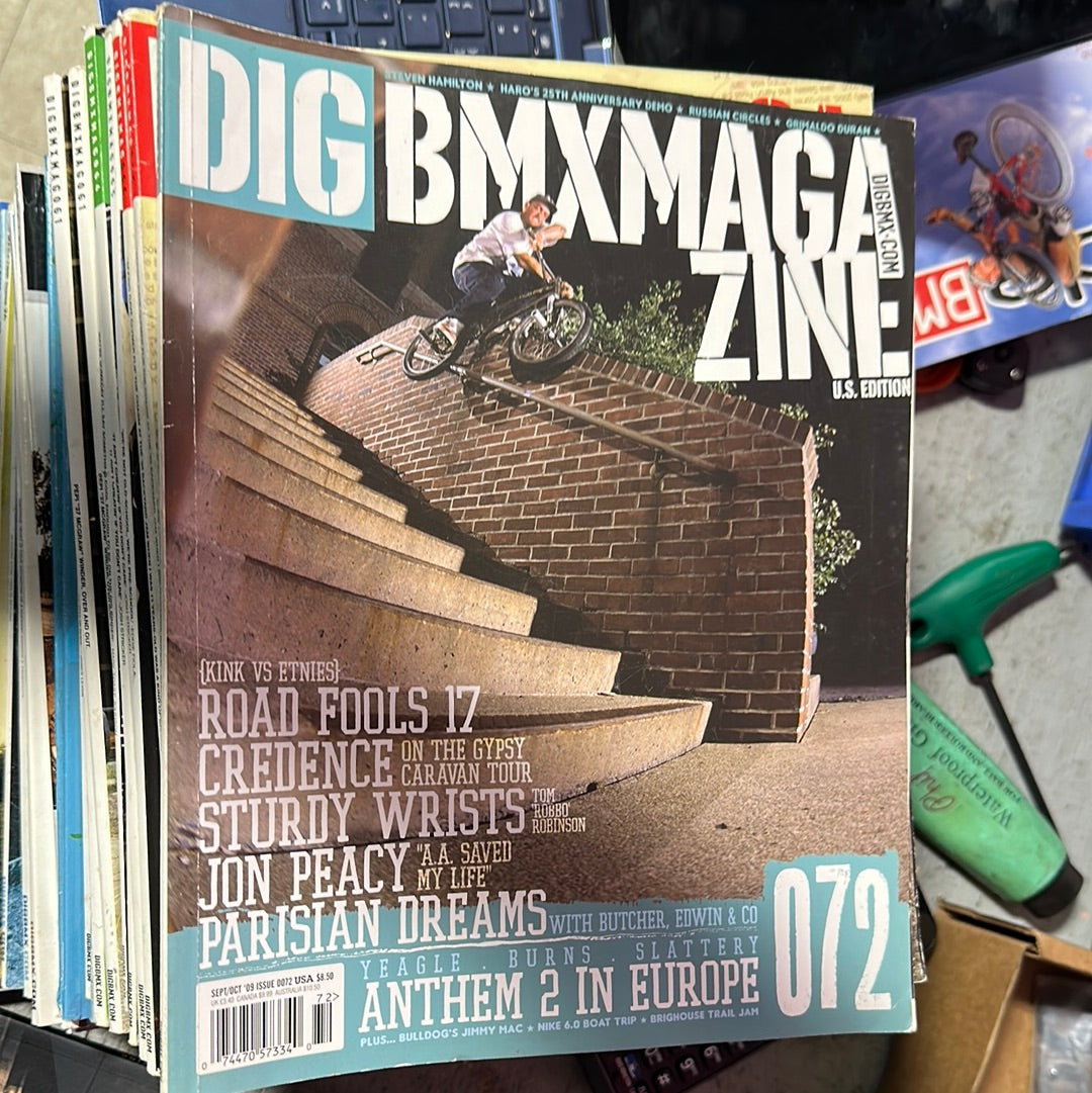 Dig BMX Magazine back issues