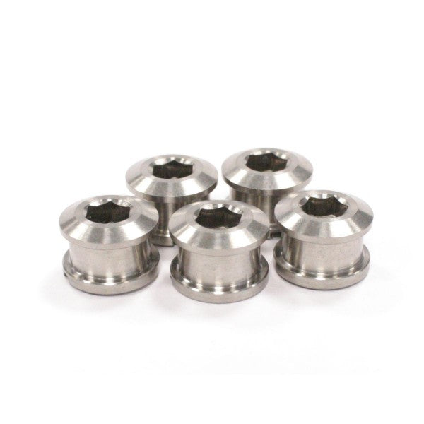 ELEVN PACK 5 CHAINRING BOLTS ELEVN TITANIUM 6.5X4MM