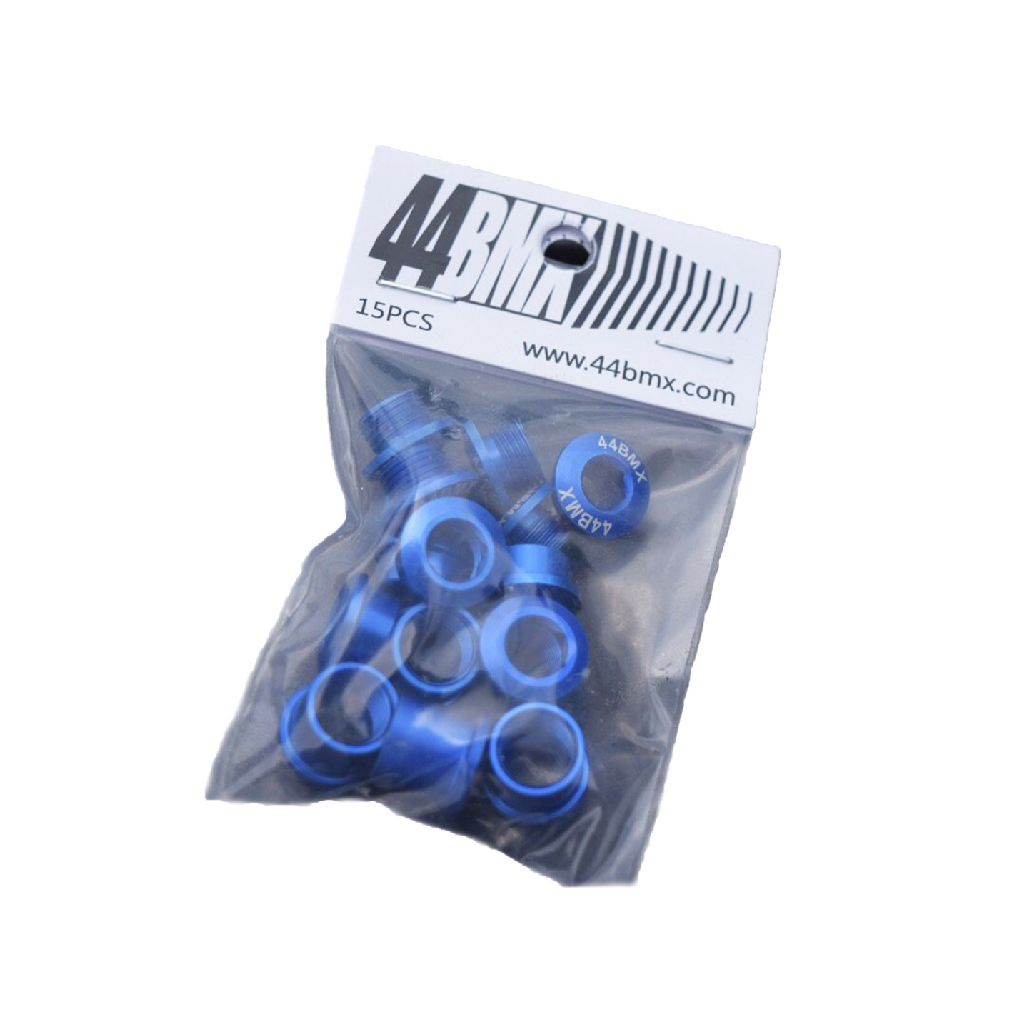 44BMX Alloy Chainring Bolts 15pc - Powers Bike Shop