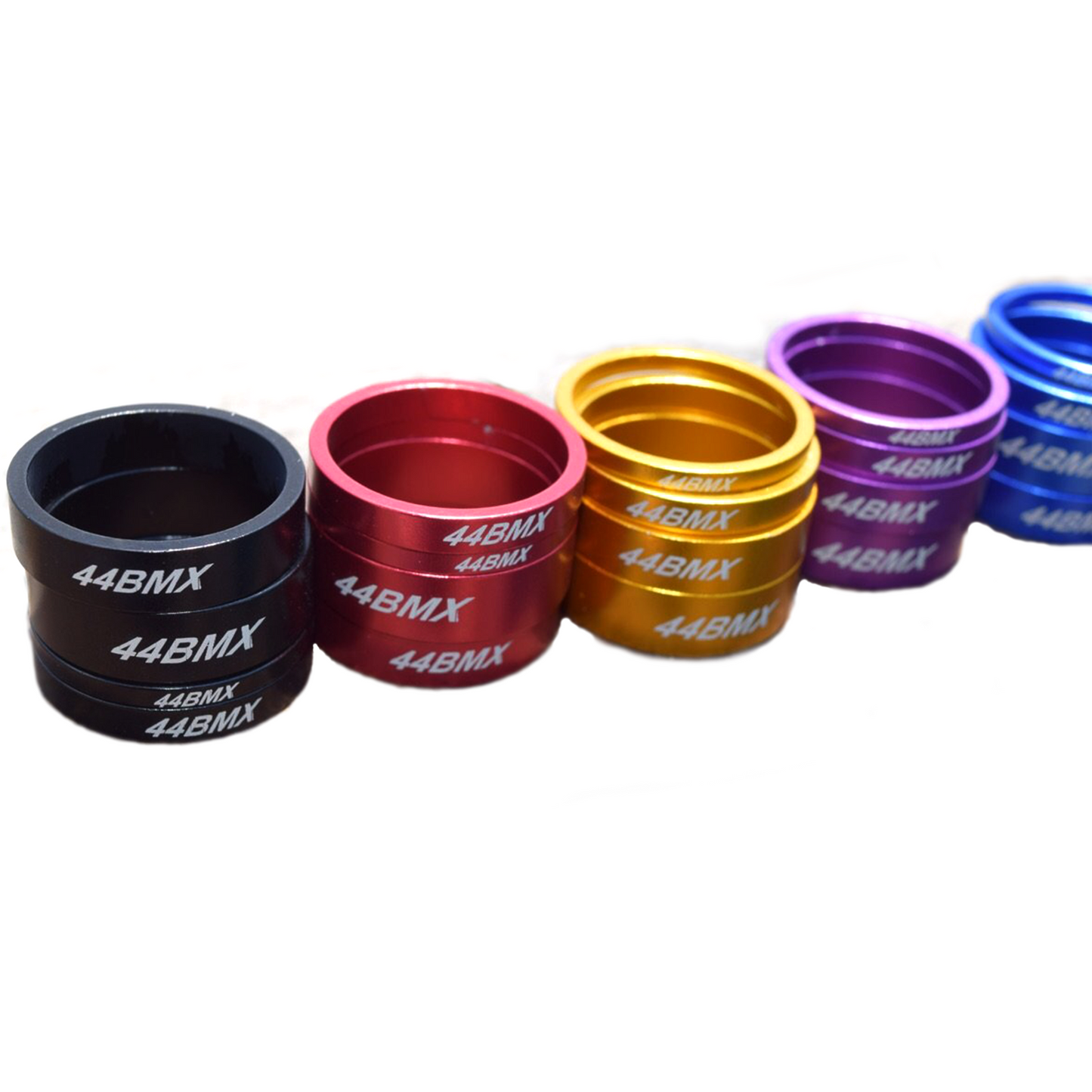 44BMX Alloy Headset Spacers - Powers Bike Shop