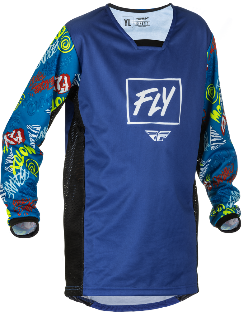 Fly Racing Youth Kinetic Rebel 2021 Jersey