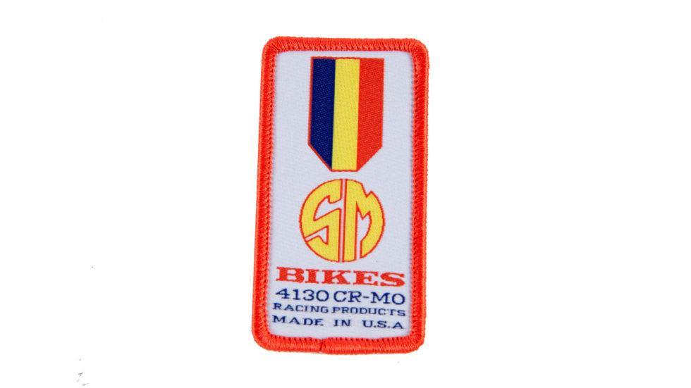 S&M Gold Metal Patch - POWERS BMX