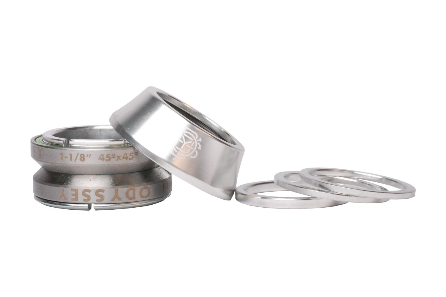 Odyssey Pro Conical Integrated Headset - POWERS BMX
