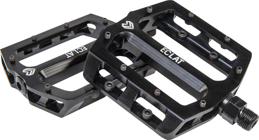 Eclat Surge Pedals - Platform, Aluminum, 9/16", Black