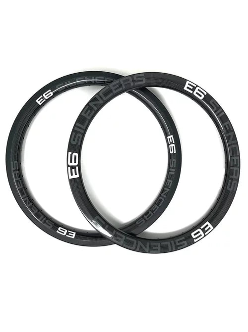 E6 Silencer carbon Rims