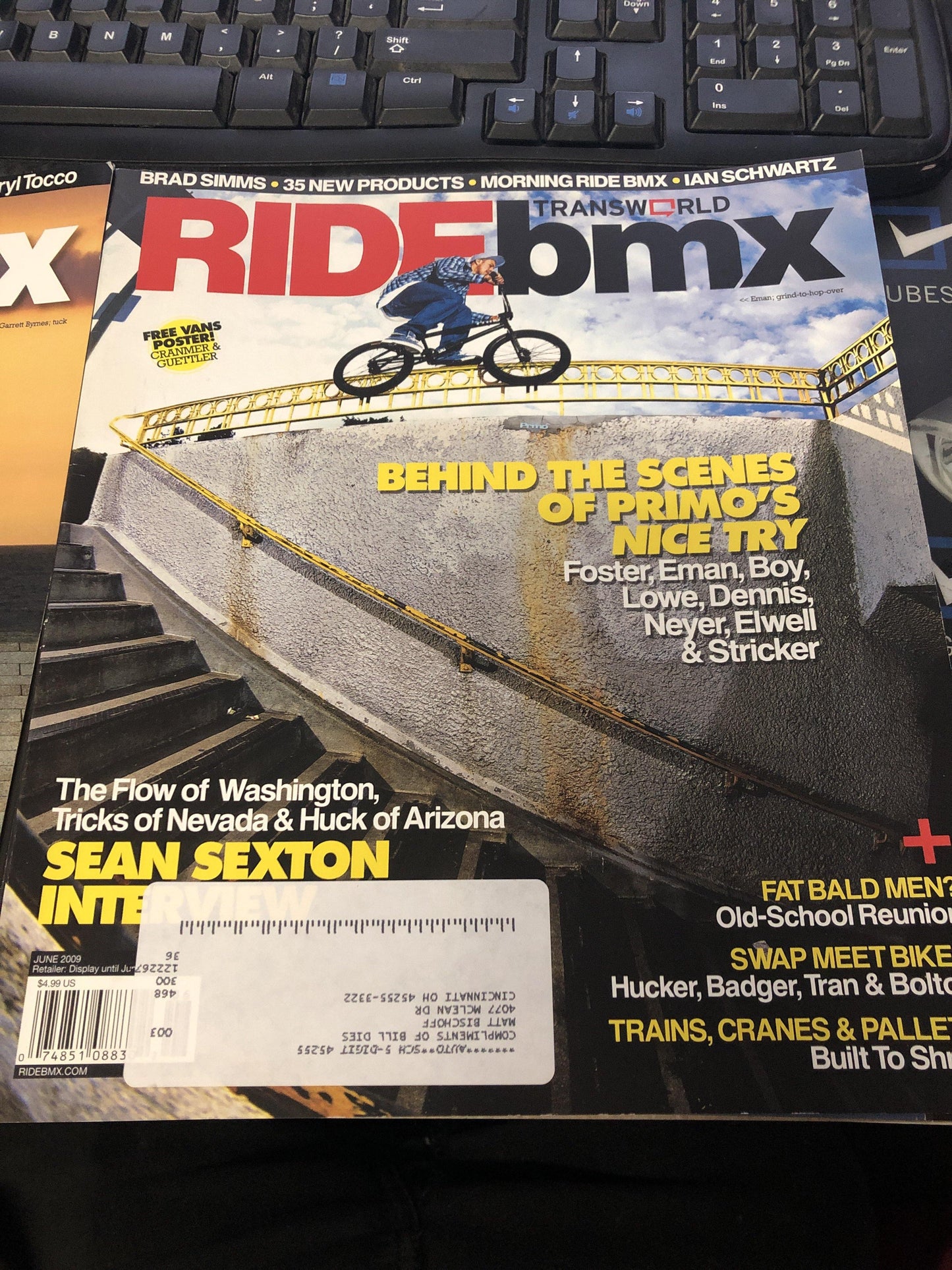 Ride BMX Magazine back issues 2009 - POWERS BMX